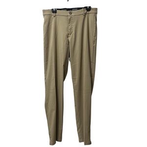 NEW Nike Golf Men’s 33x 32 Beige Khaki Flat Standard Fit Front Dri Fit Pants